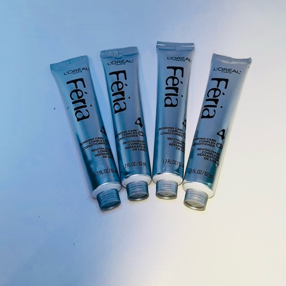 L’Oréal Feria 4 Bonding Care Complex Conditioner 4 Tubes 1.7 oz each - Picture 1 of 1